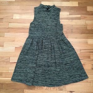 Marled winter dress with pockets
